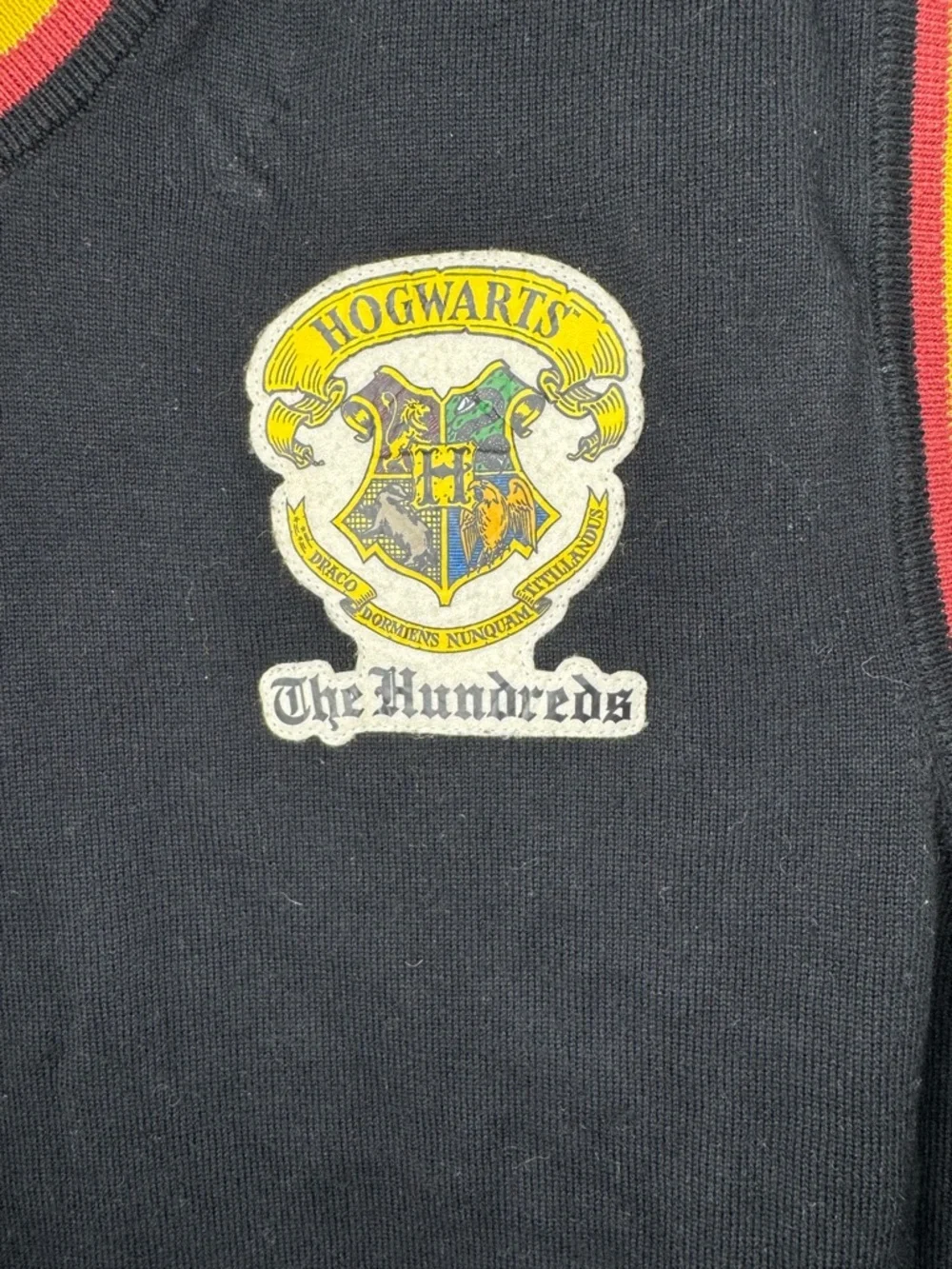 The Hundreds x Harry Potter Hogwarts Sweater Vest Size L